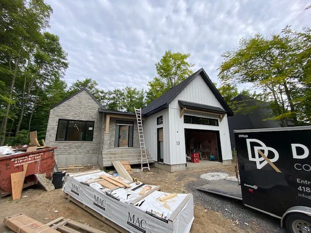 Maison neuve avec garage